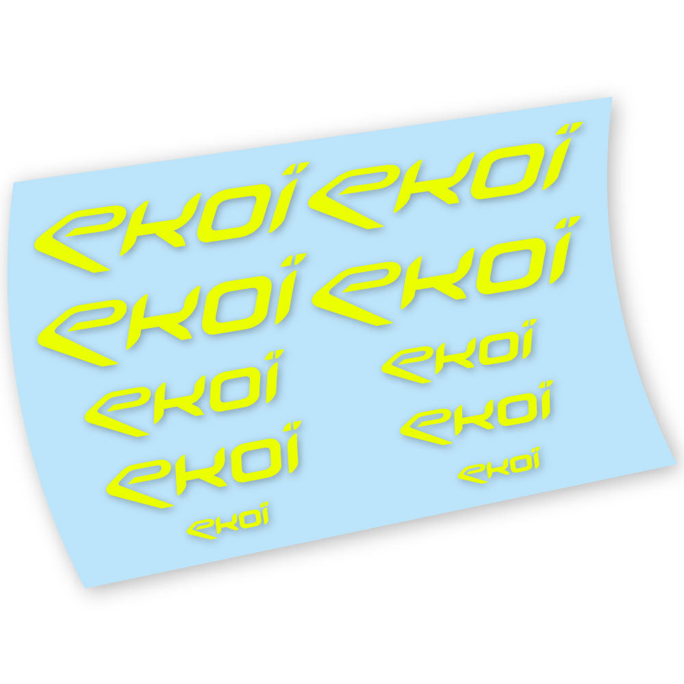 Decals, Ekoi, Helmet, Bike sticker vinyl