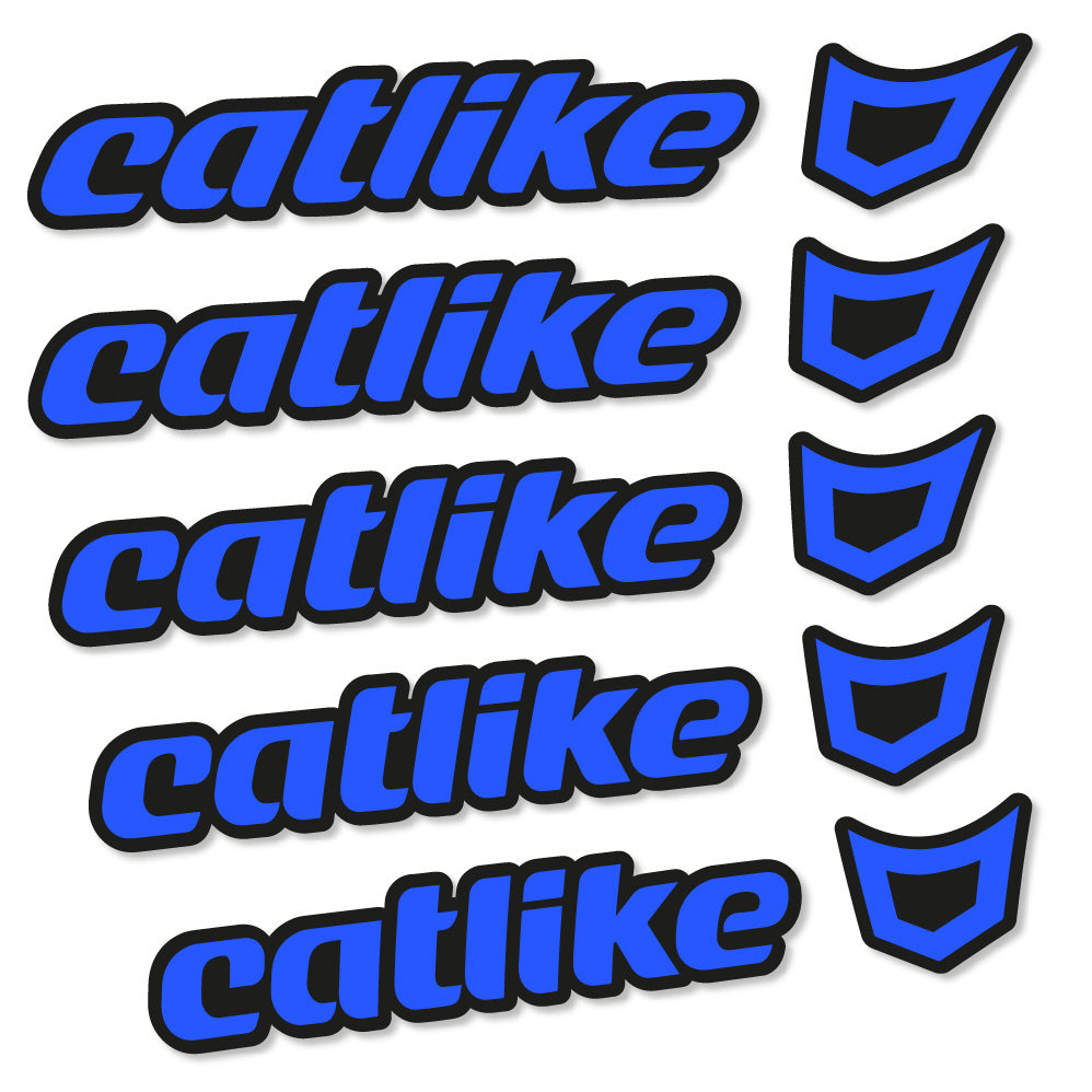 Aufkleber Catlike, Helm, Fahrradaufkleber Vinyl