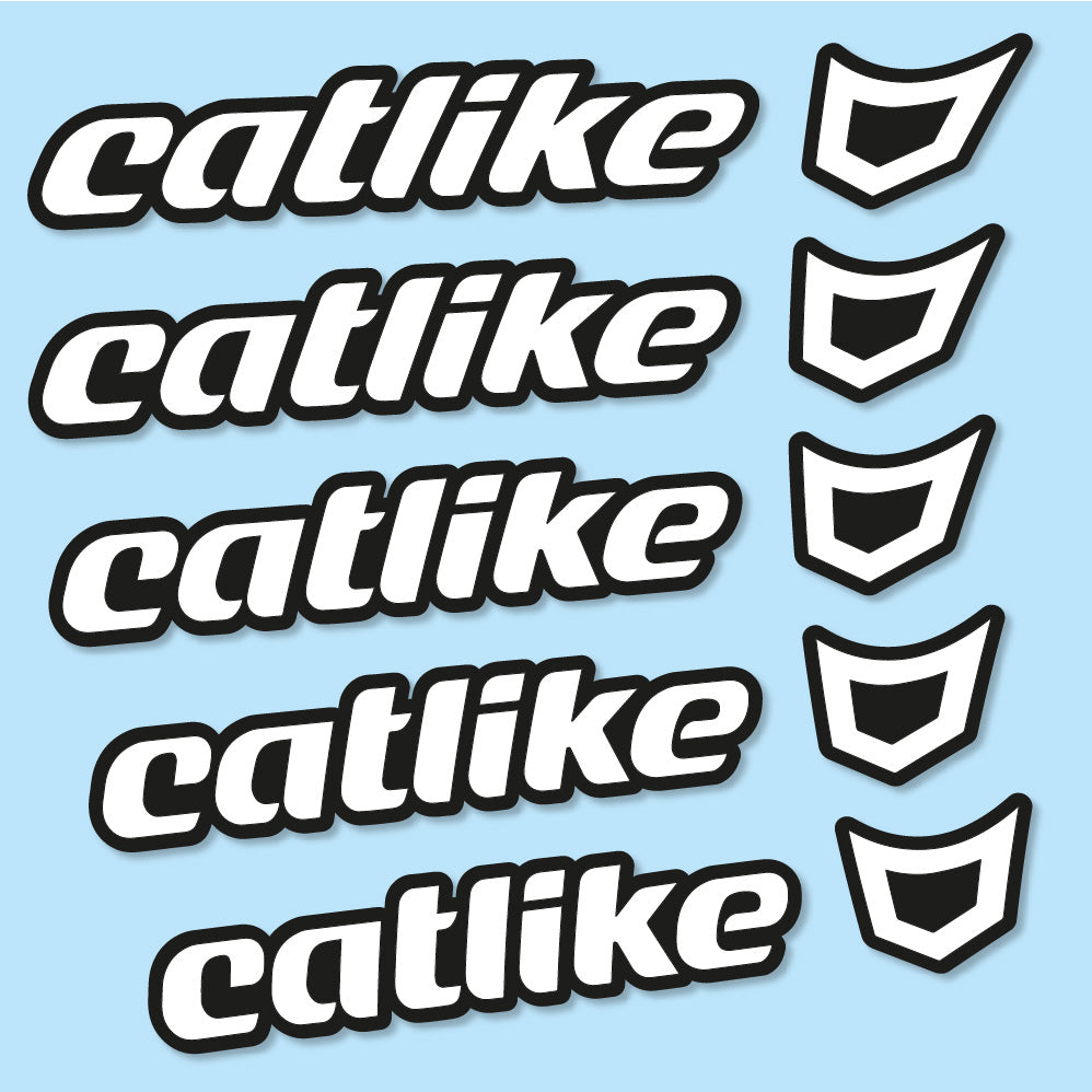 Aufkleber Catlike, Helm, Fahrradaufkleber Vinyl