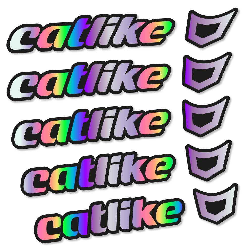 Aufkleber Catlike, Helm, Fahrradaufkleber Vinyl
