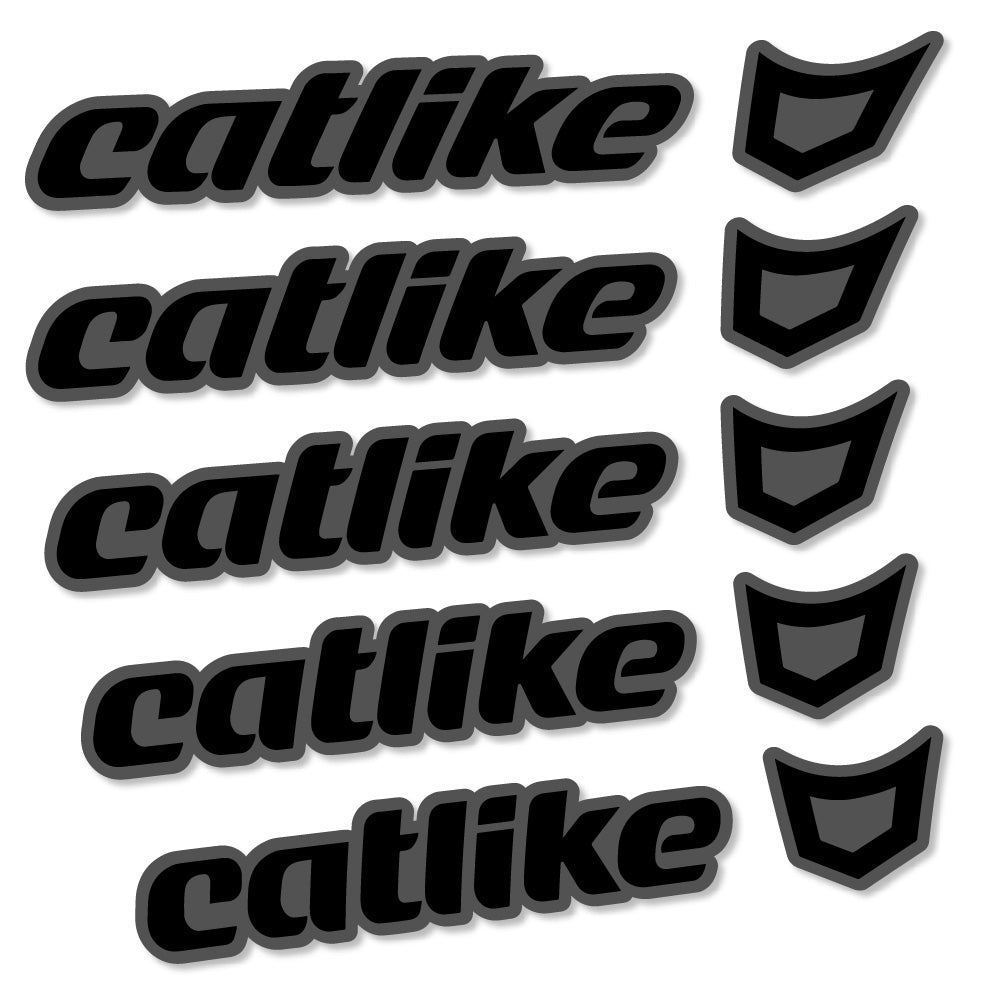 Aufkleber Catlike, Helm, Fahrradaufkleber Vinyl