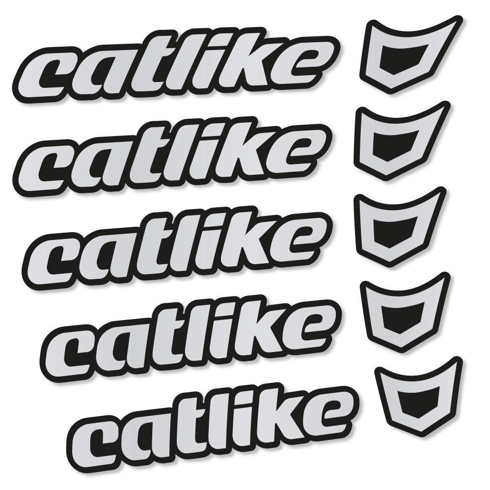 Aufkleber Catlike, Helm, Fahrradaufkleber Vinyl