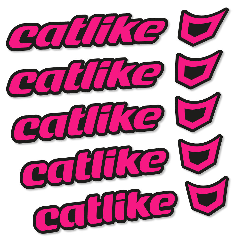 Aufkleber Catlike, Helm, Fahrradaufkleber Vinyl