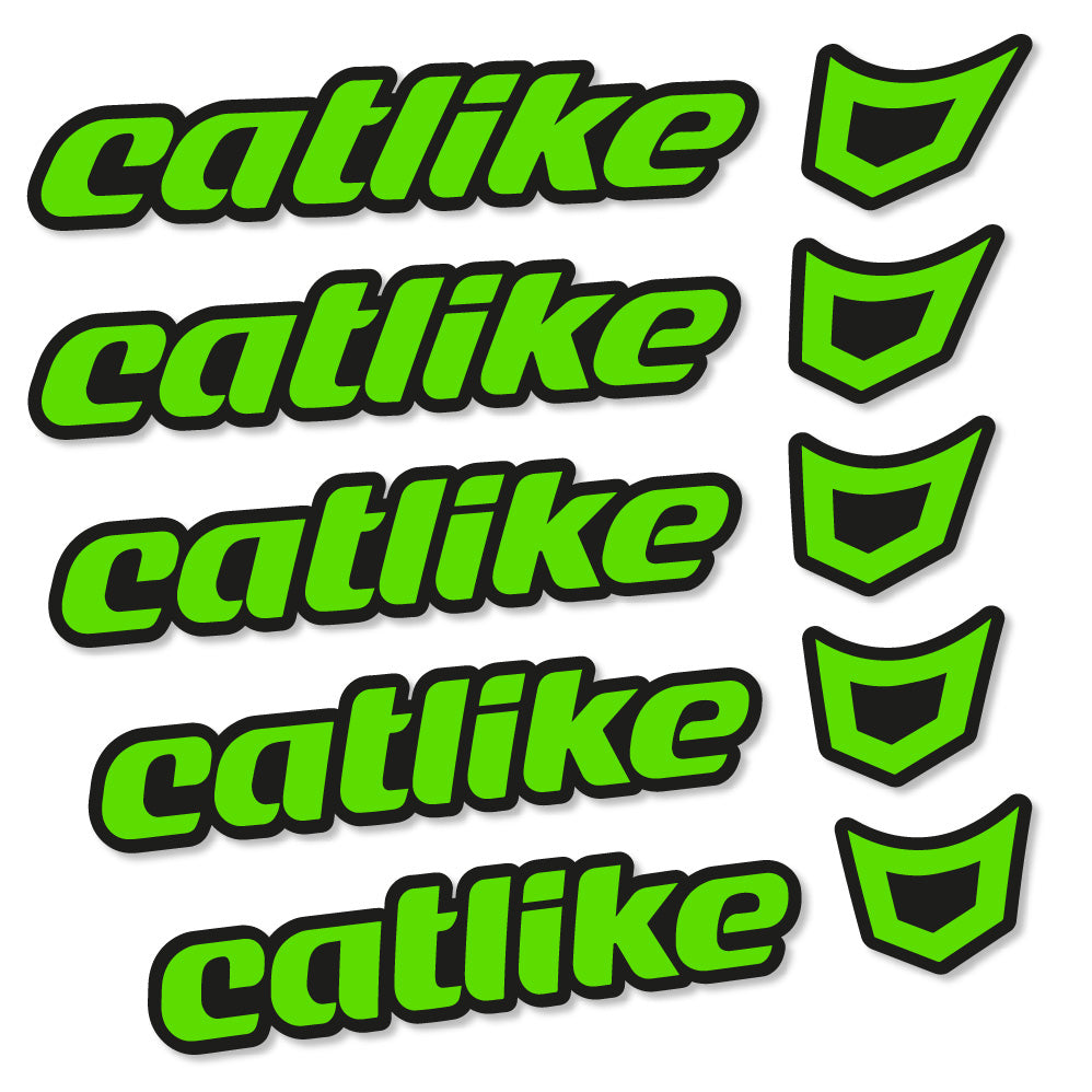 Aufkleber Catlike, Helm, Fahrradaufkleber Vinyl