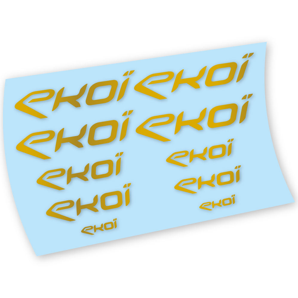 Decals, Ekoi, Helmet, Bike sticker vinyl