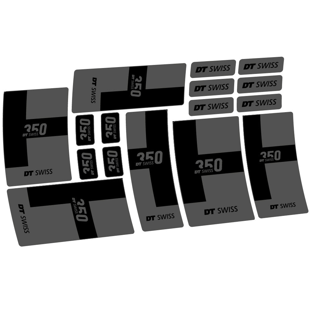 Aufkleber DT Swiss 350 2021, Naben, Fahrradaufkleber Vinyl