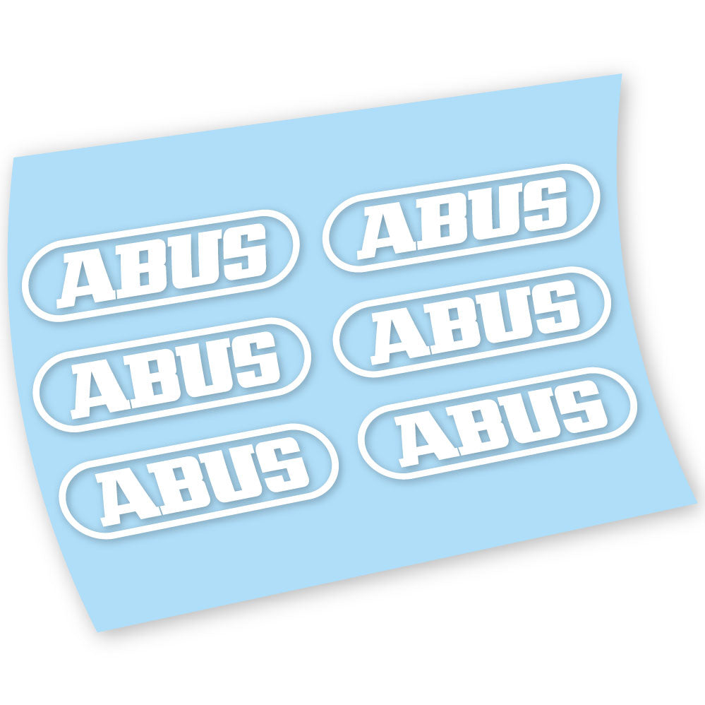 Decals, Abus, Helmet, Bike sticker vinyl