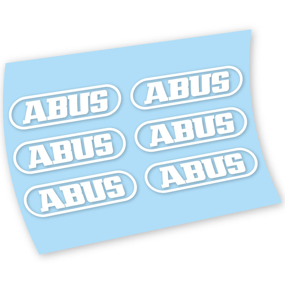 Decals, Abus, Helmet, Bike sticker vinyl