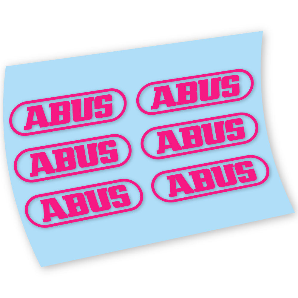 Decals, Abus, Helmet, Bike sticker vinyl