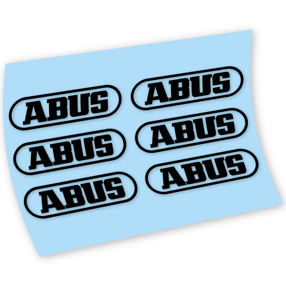 Decals, Abus, Helmet, Bike sticker vinyl