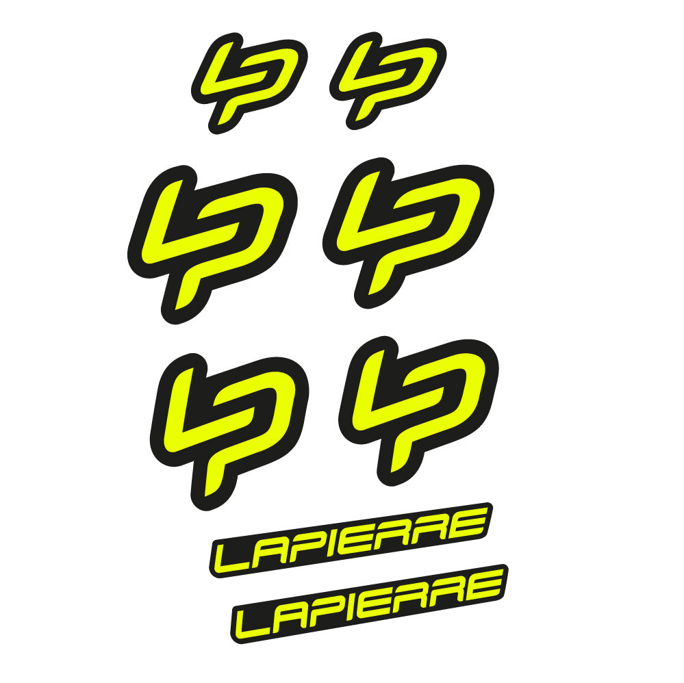Aufkleber Lapierre, Logo, Fahrradaufkleber Vinyl