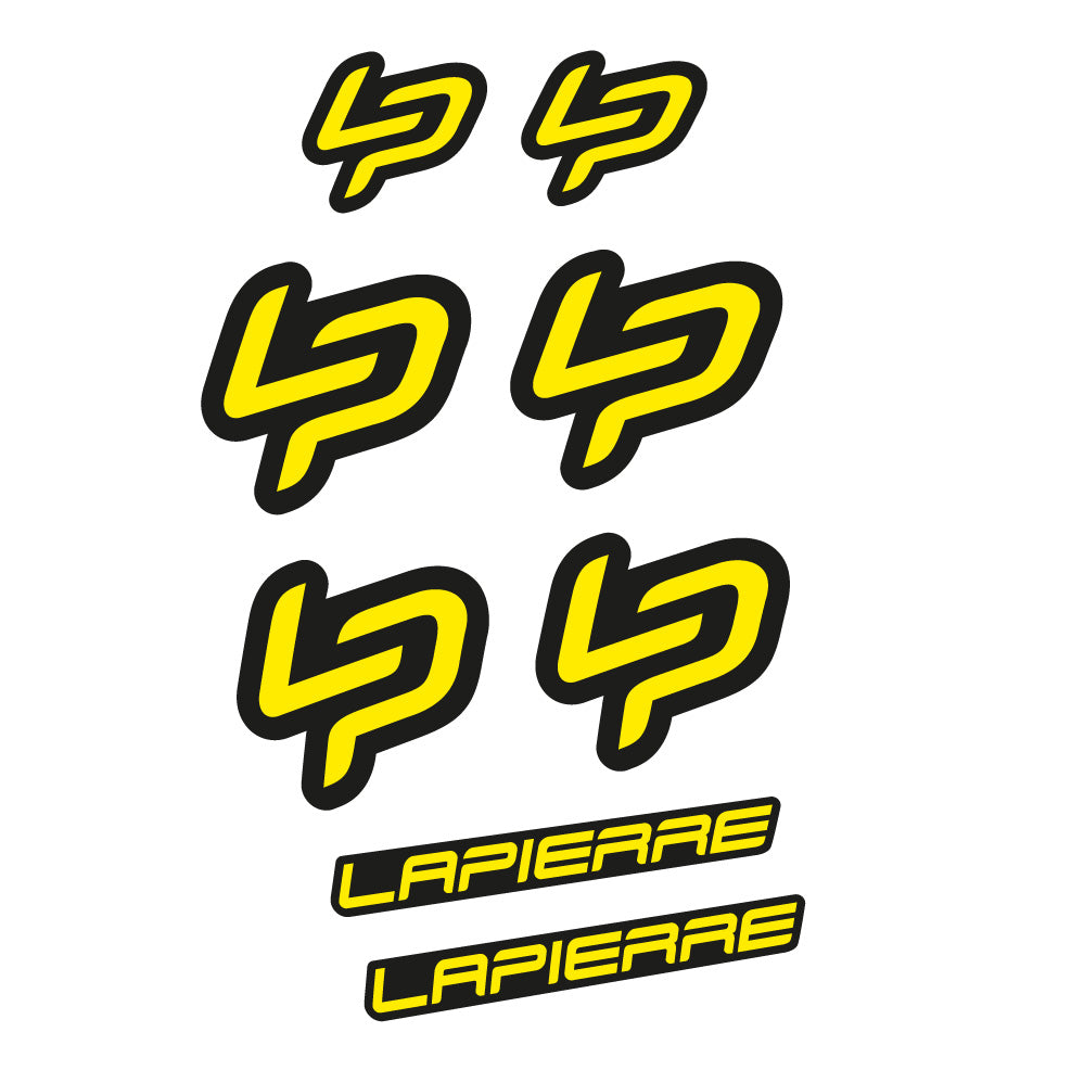 Aufkleber Lapierre, Logo, Fahrradaufkleber Vinyl