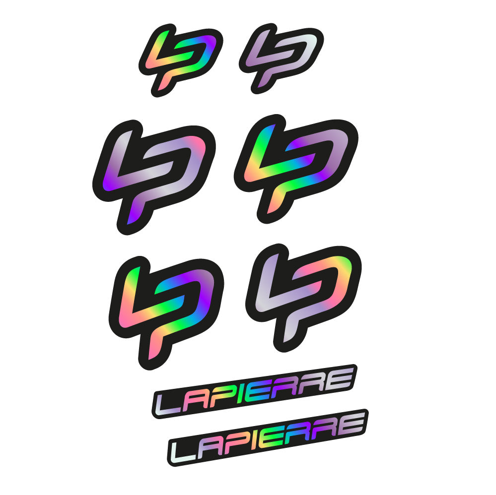 Aufkleber Lapierre, Logo, Fahrradaufkleber Vinyl