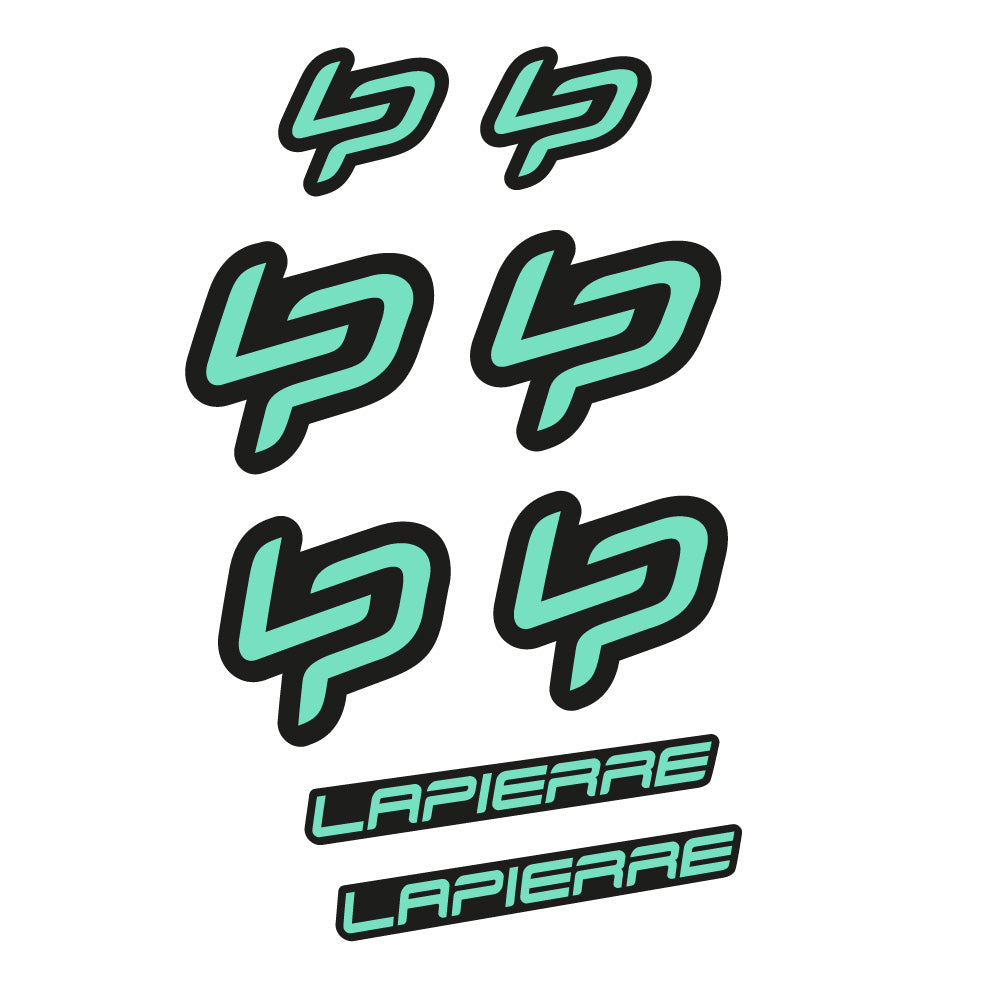 Aufkleber Lapierre, Logo, Fahrradaufkleber Vinyl
