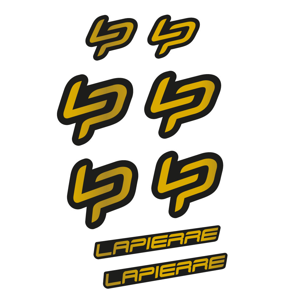 Aufkleber Lapierre, Logo, Fahrradaufkleber Vinyl