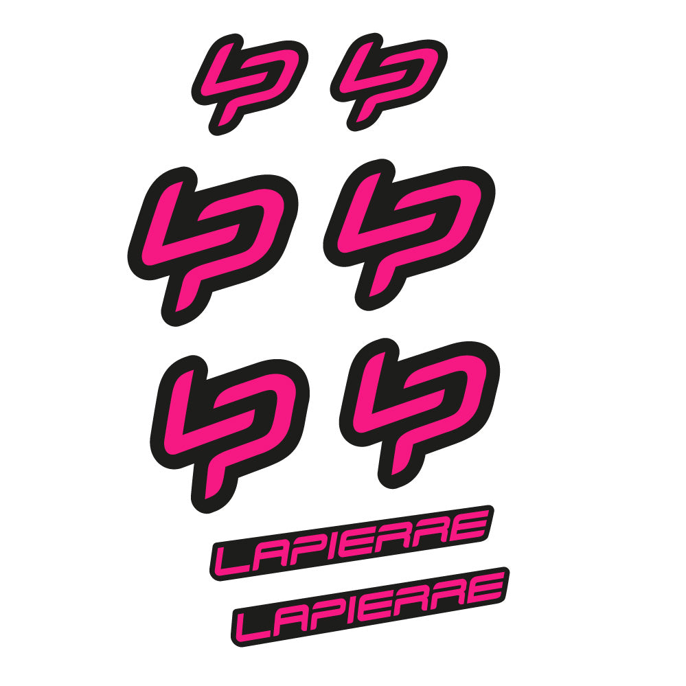 Aufkleber Lapierre, Logo, Fahrradaufkleber Vinyl