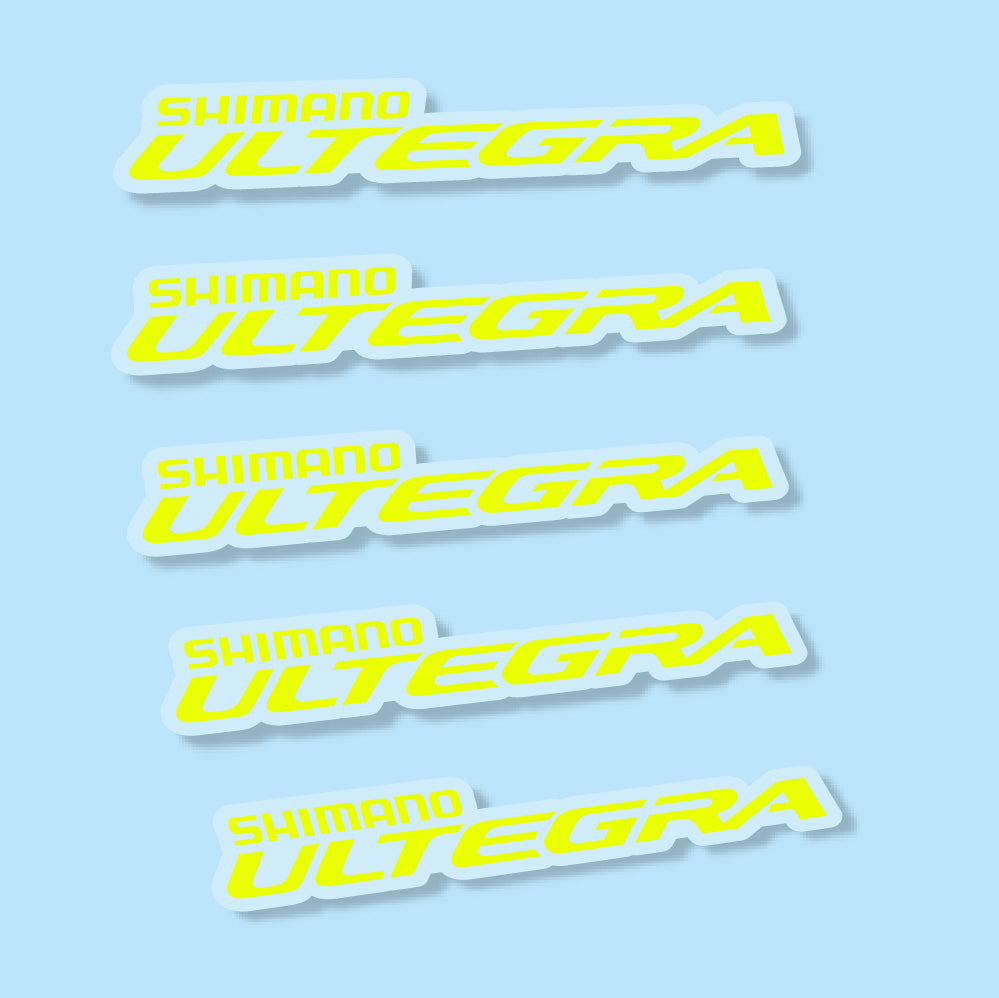 Aufkleber Shimano Ultegra, Logo, Fahrradaufkleber Vinyl