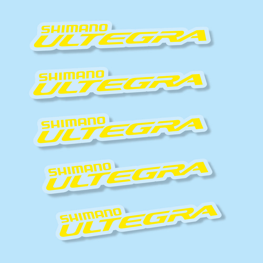 Aufkleber Shimano Ultegra, Logo, Fahrradaufkleber Vinyl