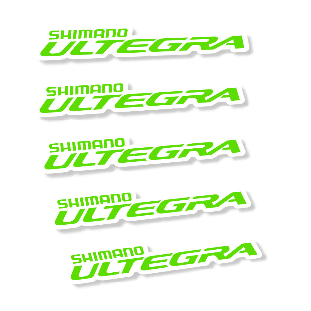 Aufkleber Shimano Ultegra, Logo, Fahrradaufkleber Vinyl