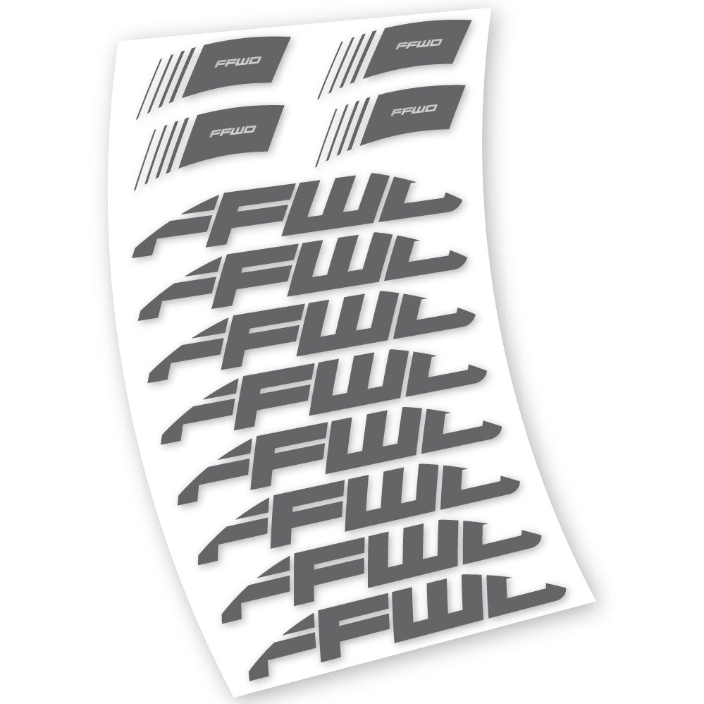 Decals, FastForward Disc, Lenticular Wheel, Bike sticker vinyl