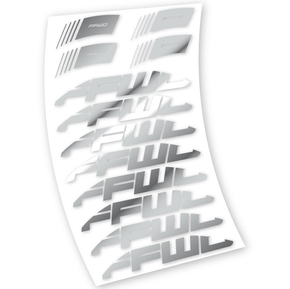 Decals, FastForward Disc, Lenticular Wheel, Bike sticker vinyl