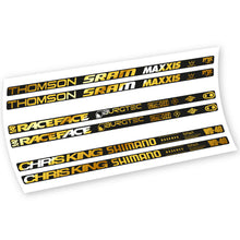 Load image into Gallery viewer, Decals, Various Drands, Frame, Bike sticker vinyl
