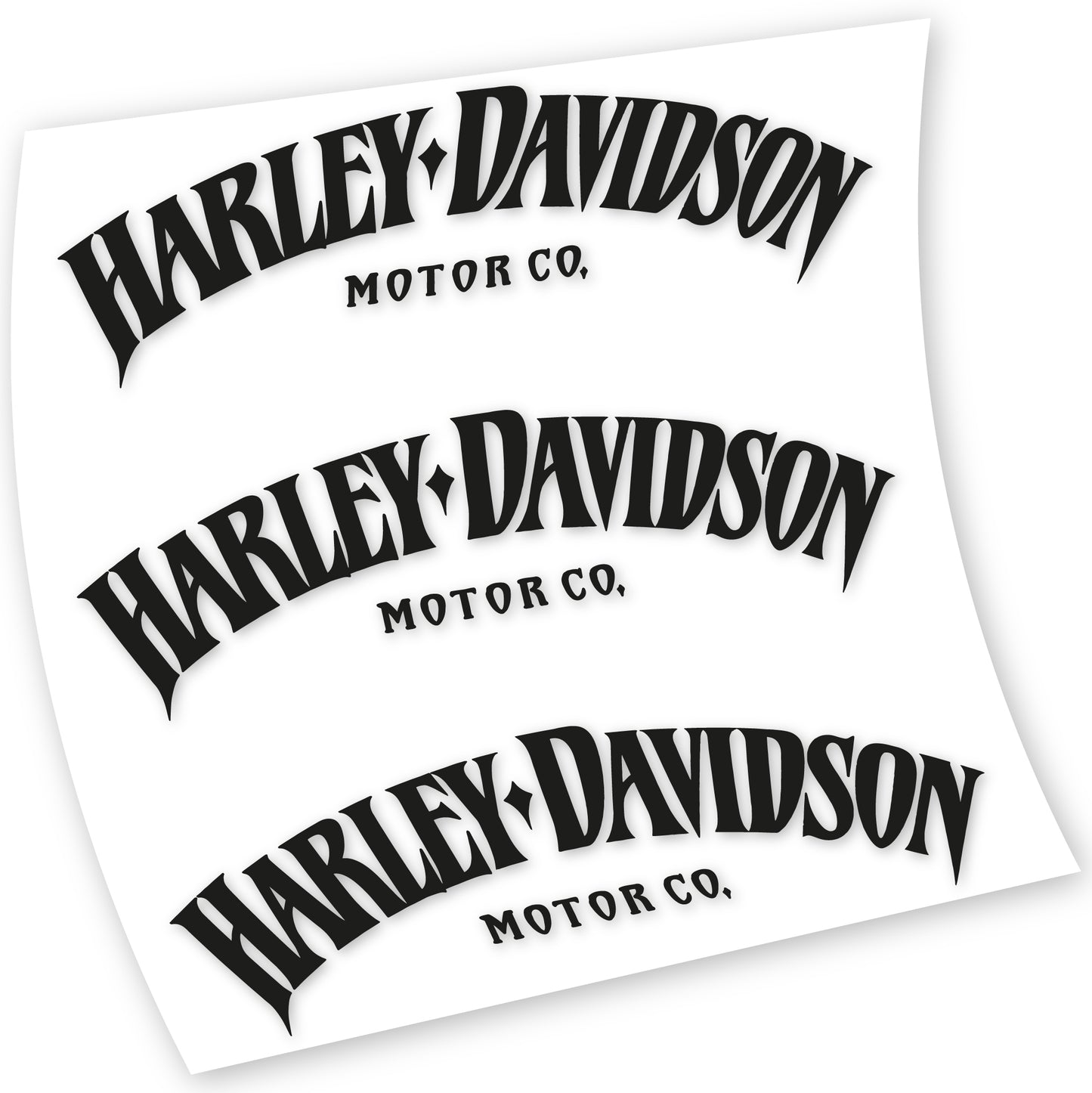 Decals, Harley Davidson, Motorcycle sticker vinyl