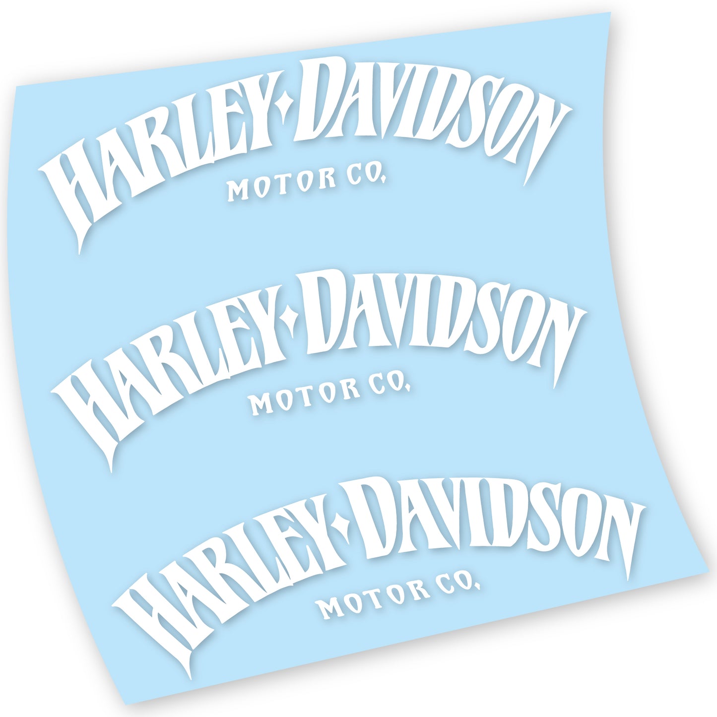 Decals, Harley Davidson, Motorcycle sticker vinyl