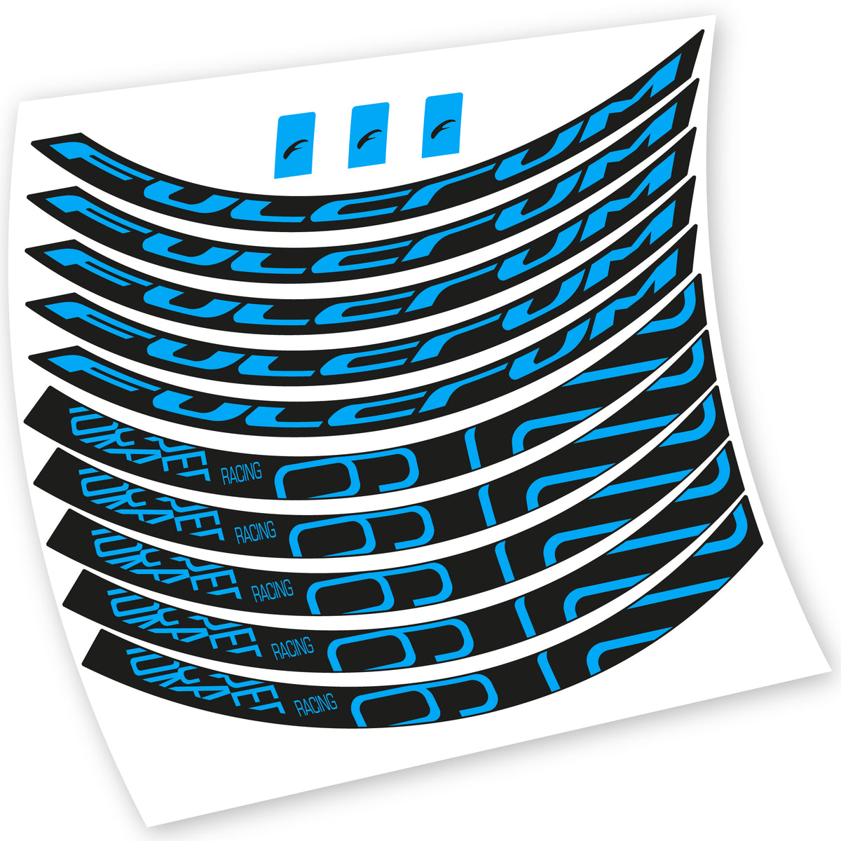 Decals, Fulcrum Racing 6, MTB Wheel, Bike sticker vinyl