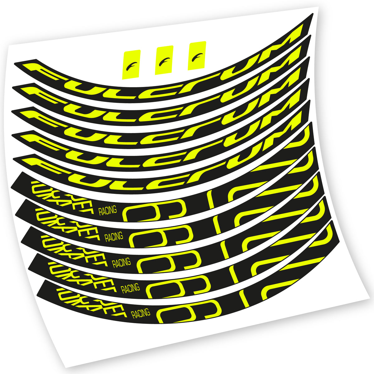 Decals, Fulcrum Racing 6, MTB Wheel, Bike sticker vinyl