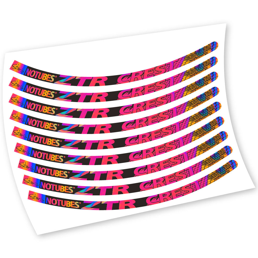 Aufkleber, Notubes ZTR Crest 26, MTB-Rad, Fahrradaufkleber Vinyl