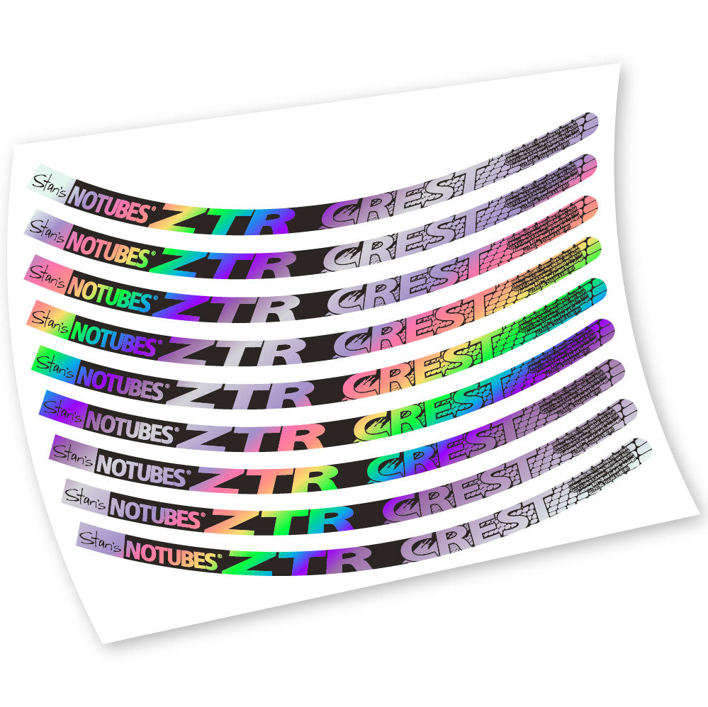 Aufkleber, Notubes ZTR Crest 26, MTB-Rad, Fahrradaufkleber Vinyl