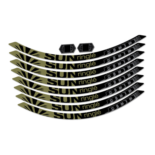 Khaki decal for Sun Ringle ADD Expert 2017-2018 MTB wheel 27.5" – bike sticker vinyl