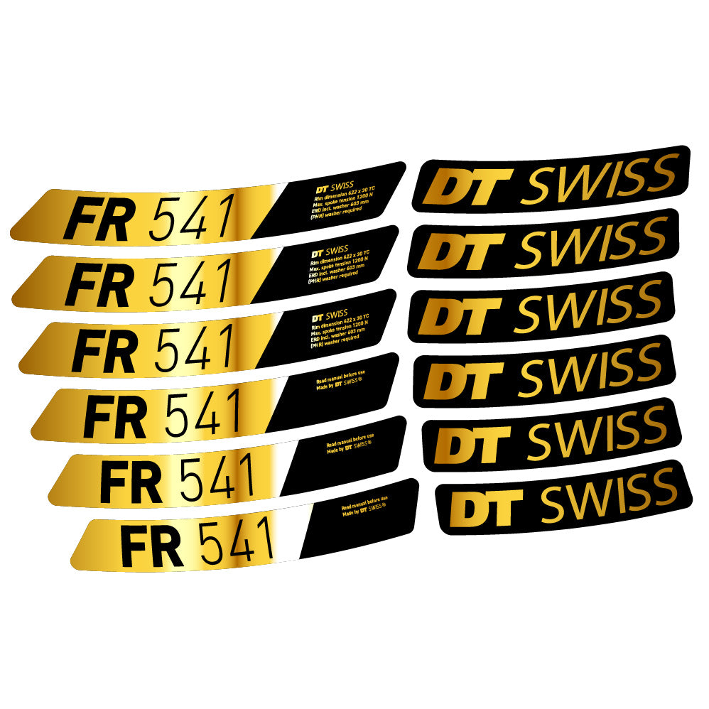 Decal DT Swiss FR 541, MTB Wheel 29, bike sticker vinyl