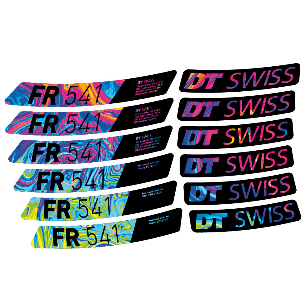 Decal DT Swiss FR 541, MTB Wheel 29, bike sticker vinyl