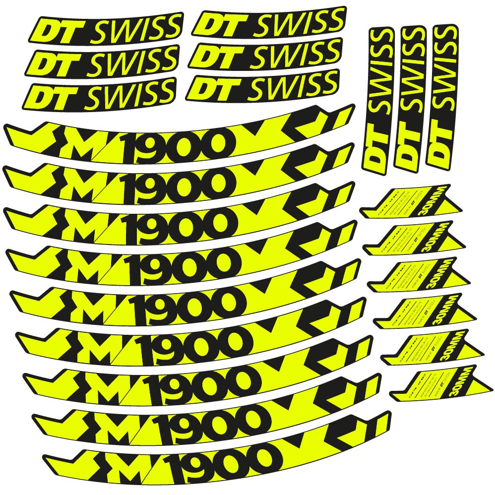 Decal DT Swiss M1900, MTB Wheel 29, bike sticker vinyl