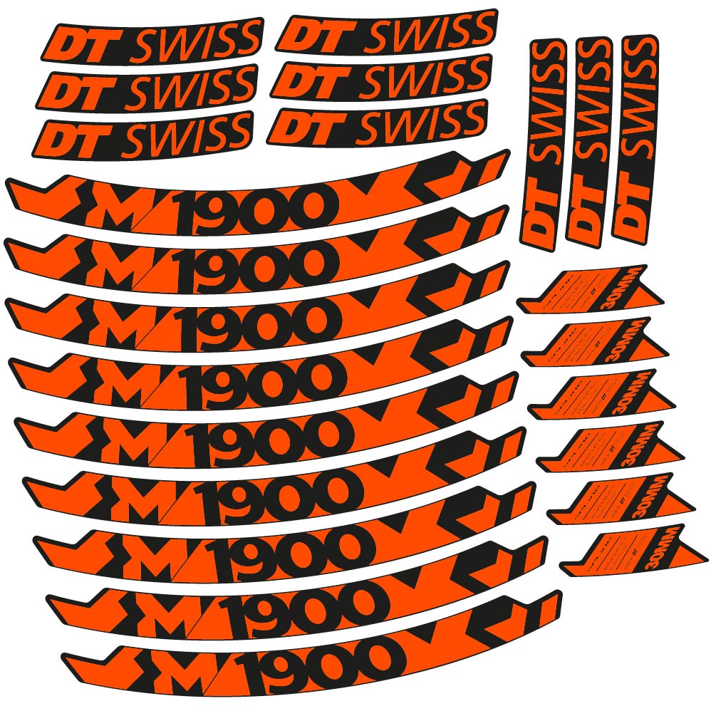 Decal DT Swiss M1900, MTB Wheel 29, bike sticker vinyl