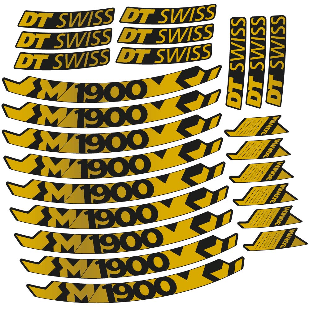 Decal DT Swiss M1900, MTB Wheel 29, bike sticker vinyl