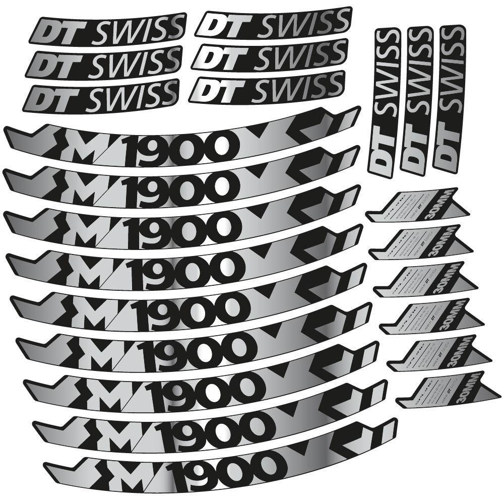 Decal DT Swiss M1900, MTB Wheel 29, bike sticker vinyl
