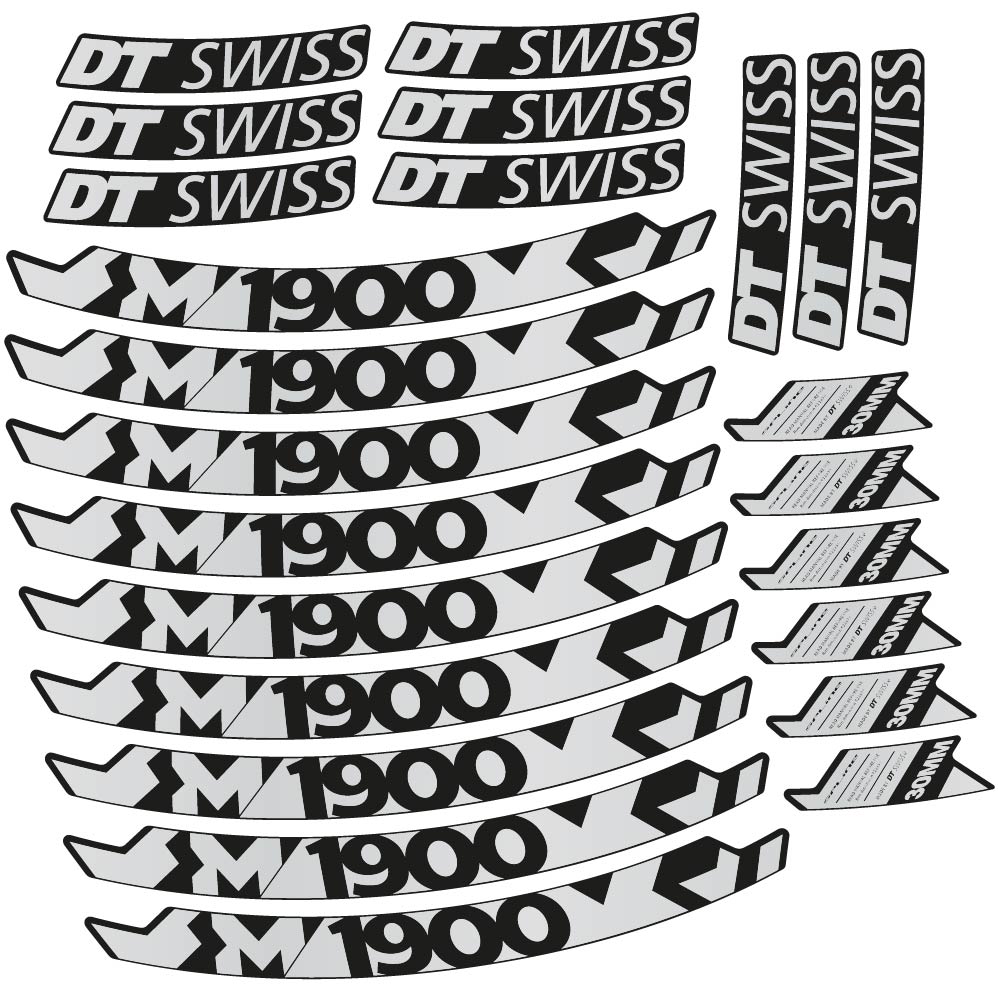 Decal DT Swiss M1900, MTB Wheel 29, bike sticker vinyl