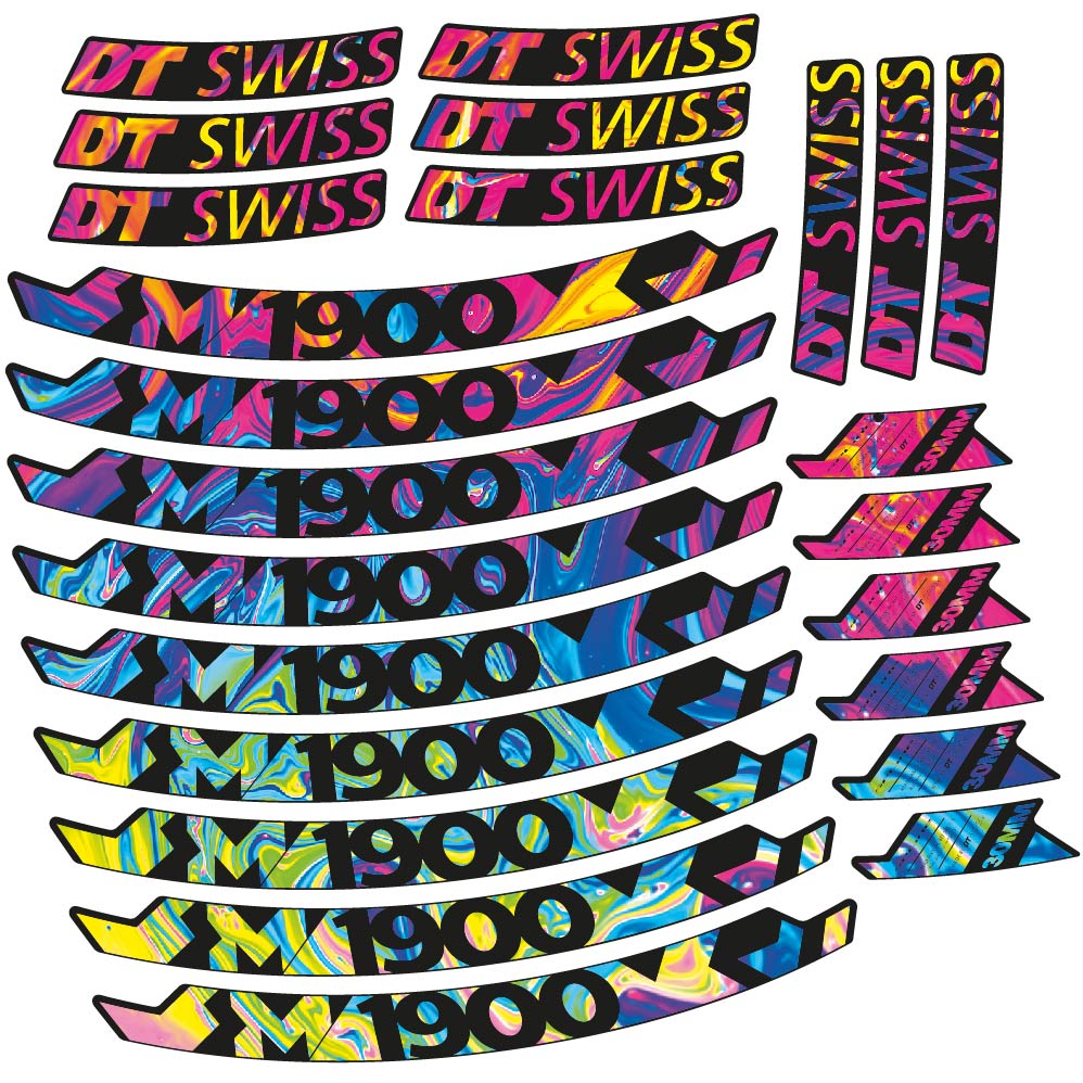 Decal DT Swiss M1900, MTB Wheel 29, bike sticker vinyl