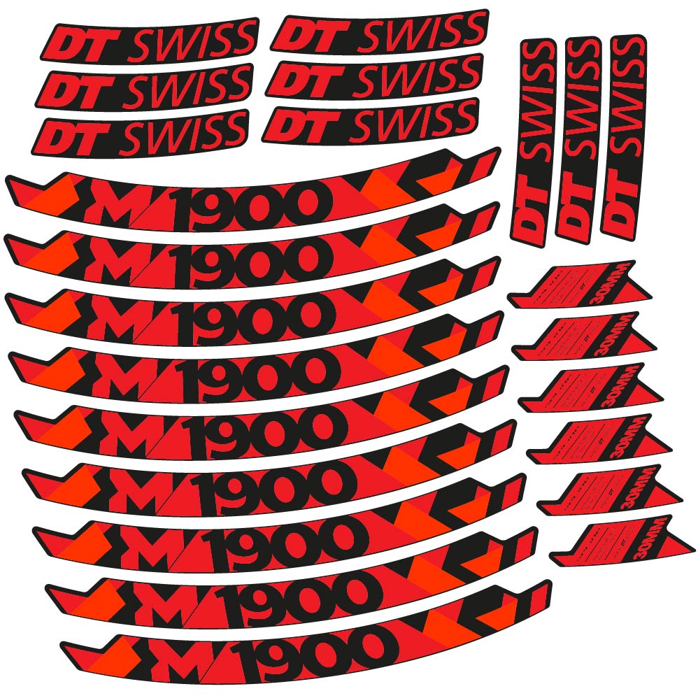 Decal DT Swiss M1900, MTB Wheel 29, bike sticker vinyl