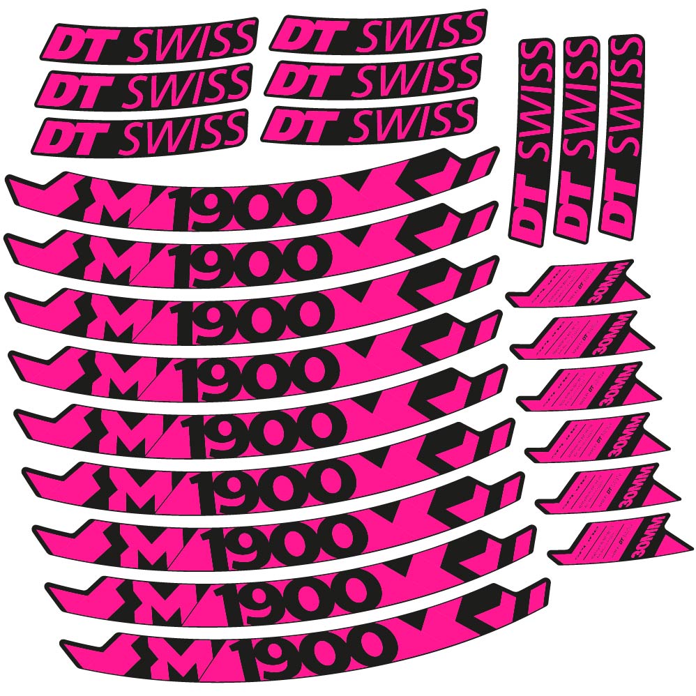Decal DT Swiss M1900, MTB Wheel 29, bike sticker vinyl