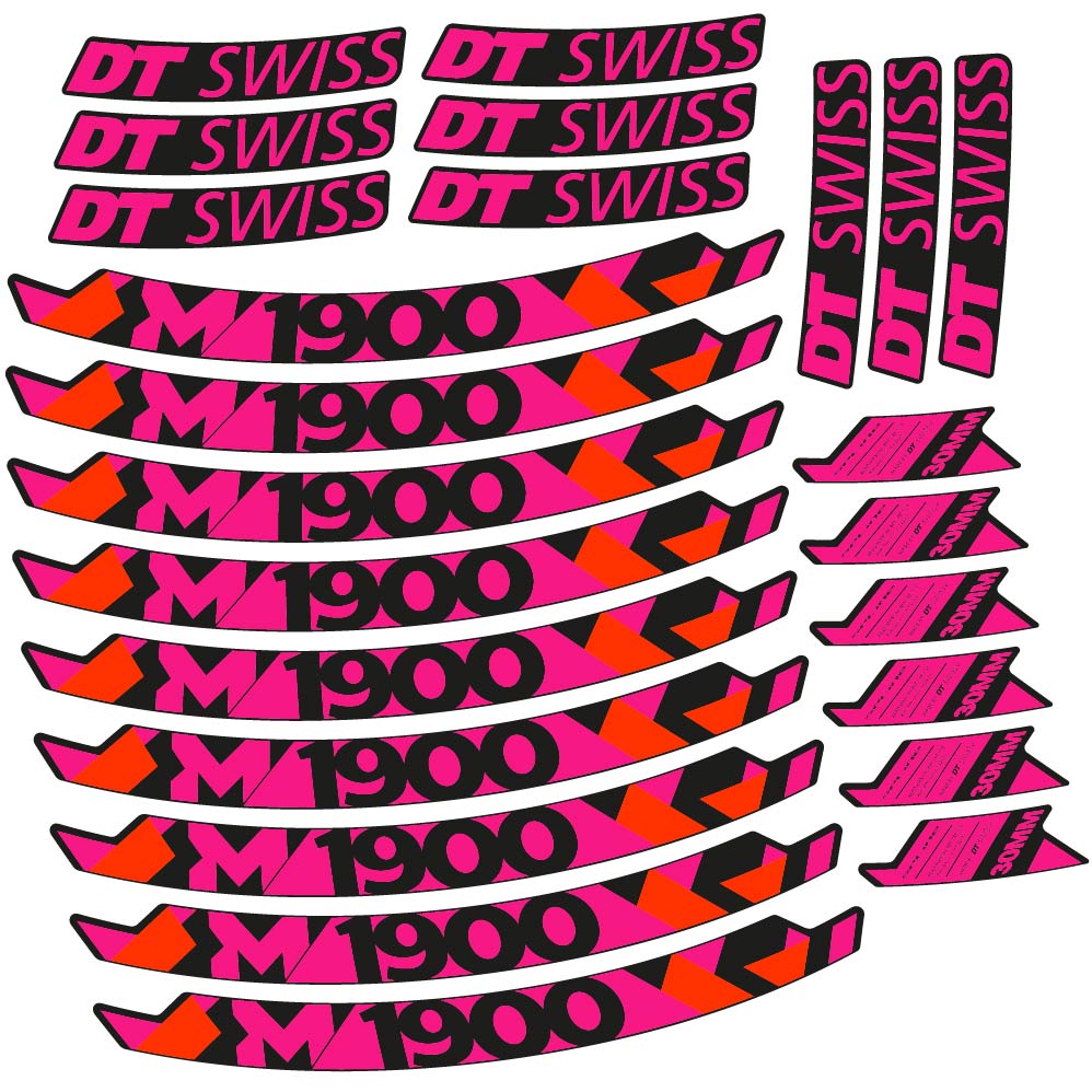Decal DT Swiss M1900, MTB Wheel 29, bike sticker vinyl