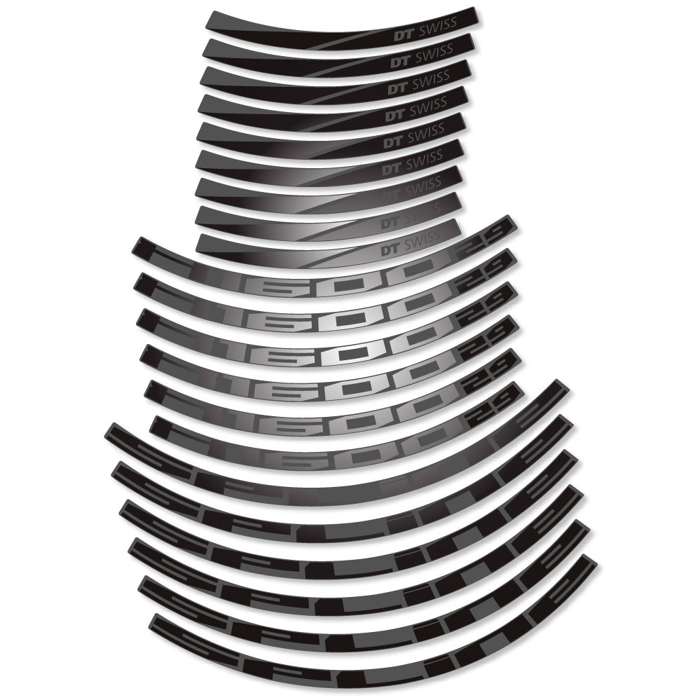 Aufkleber DT Swiss Spline X1600, MTB-Rad 29, Fahrradaufkleber Vinyl