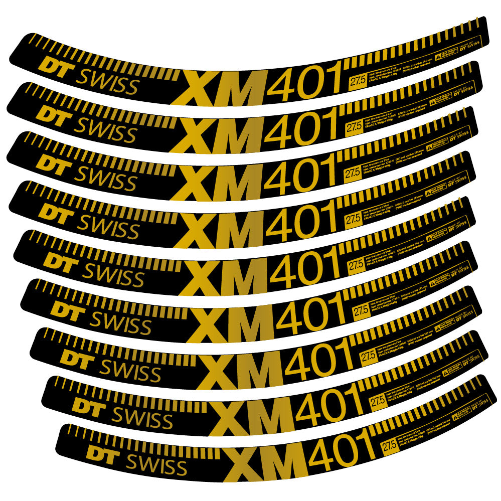 Aufkleber DT Swiss XM401, MTB-Rad 29, Fahrradaufkleber Vinyl