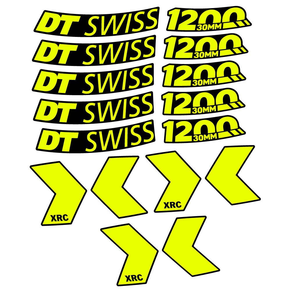 Decal DT Swiss XRC 1200 30mm, MTB Wheel 29, bike sticker vinyl