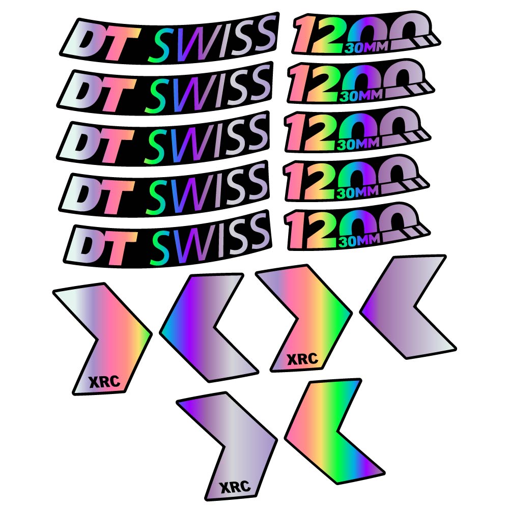 Decal DT Swiss XRC 1200 30mm, MTB Wheel 29, bike sticker vinyl