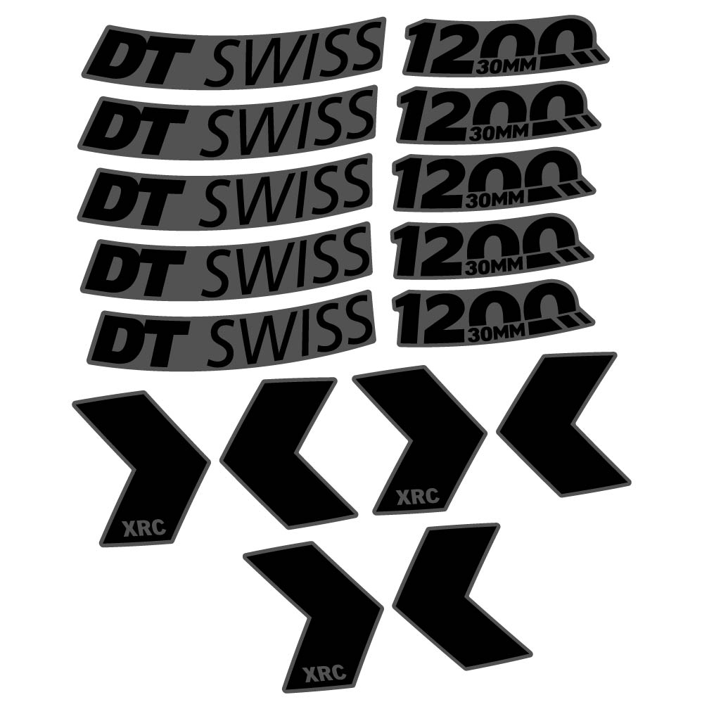 Decal DT Swiss XRC 1200 30mm, MTB Wheel 29, bike sticker vinyl