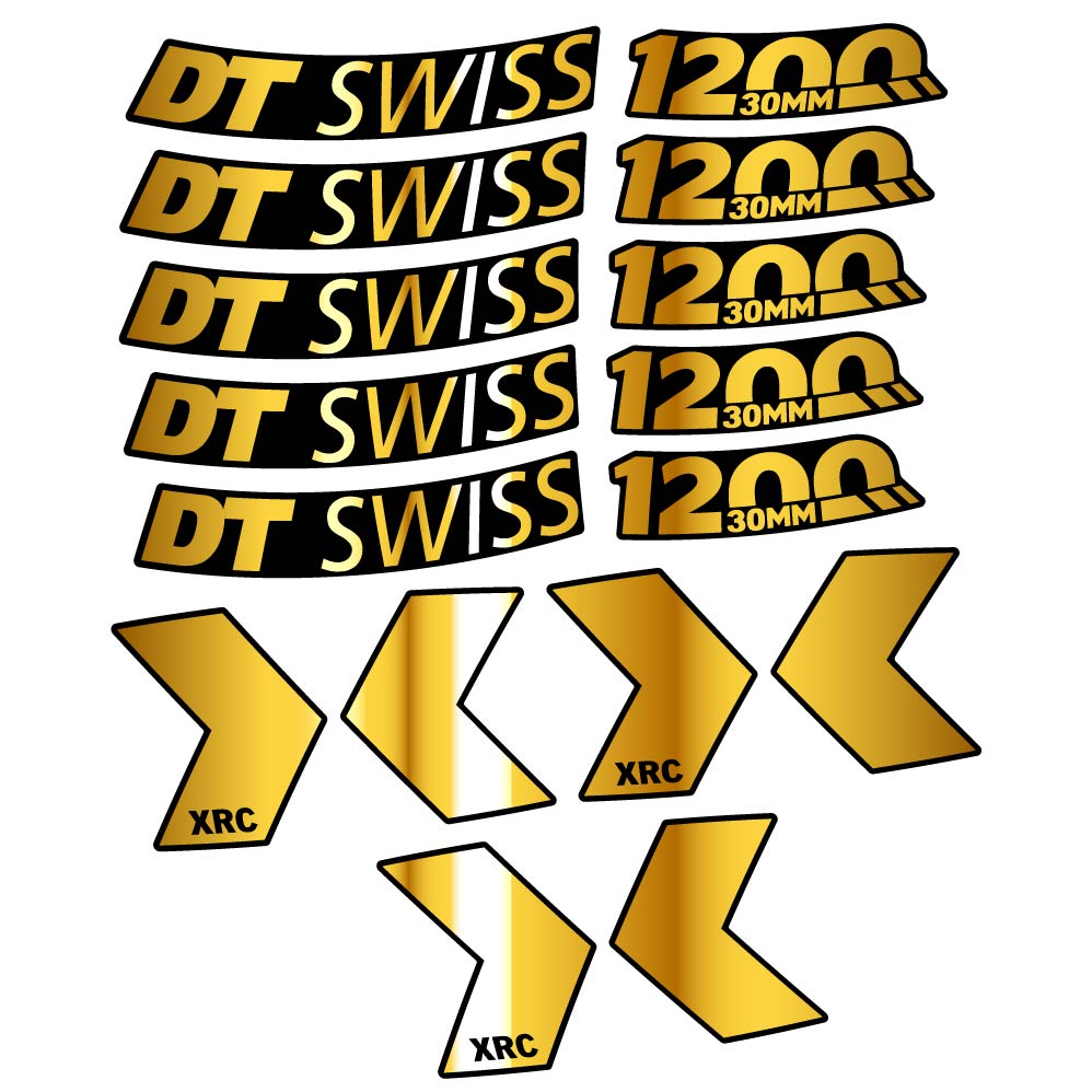 Decal DT Swiss XRC 1200 30mm, MTB Wheel 29, bike sticker vinyl